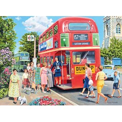 Ravensburger (14292) - Trevor Mitchell: "The Clippie" - 500 pièces