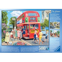 Ravensburger (14292) - Trevor Mitchell: "The Clippie" - 500 pièces
