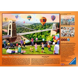 Ravensburger (19654) - Kevin Walsh: "Bristol" - 1000 pièces