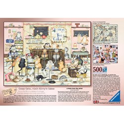 Ravensburger (14794) - Linda Jane Smith: "Kitty's Cakes" - 500 pièces