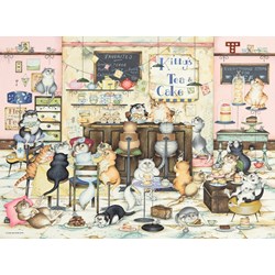 Ravensburger (14794) - Linda Jane Smith: "Kitty's Cakes" - 500 pièces
