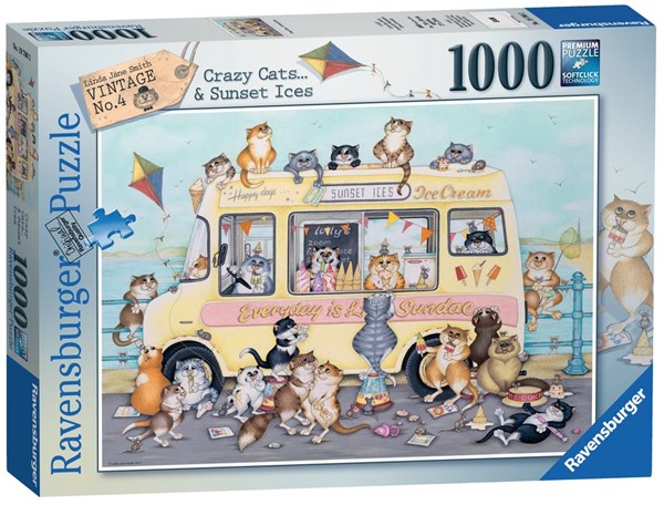 Ravensburger (19700) - Linda Jane Smith: "Sunset Ices" - 1000 pièces