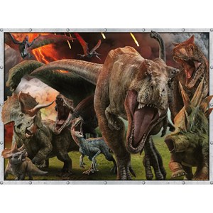 Ravensburger (10915) - "Jurassic World Fallen Kingdom" - 100 pièces