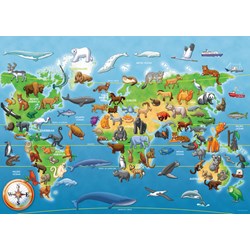 Ravensburger (05515) - "Endangered Animals" - 60 pièces