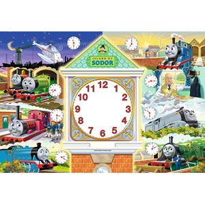Ravensburger (07327) - "Thomas Right on Time Puzzle" - 60 pièces