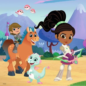 Ravensburger (08056) - "Nella the Princess Knight" - 49 pièces