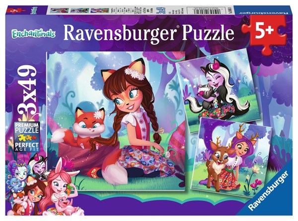 Ravensburger (08061) - "Enchantimals" - 49 pièces
