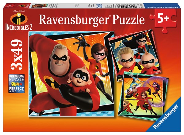 Ravensburger (08053) - "The Incredibles 2" - 49 pièces