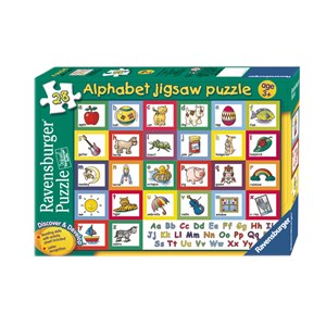 Ravensburger (07047) - "Discover & Develop Alphabet" - 26 pièces