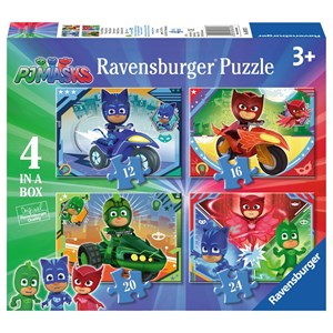 Ravensburger (06974) - "PJ Masks" - 12 16 20 24 pièces