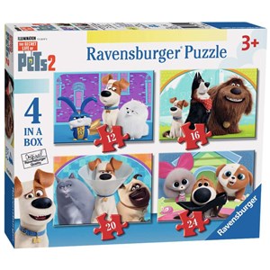 Ravensburger (03001) - "The Secret Life of Pets 2" - 12 16 20 24 pièces