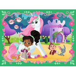 Ravensburger (06982) - "Nella the Princess Knight" - 12 16 20 24 pièces