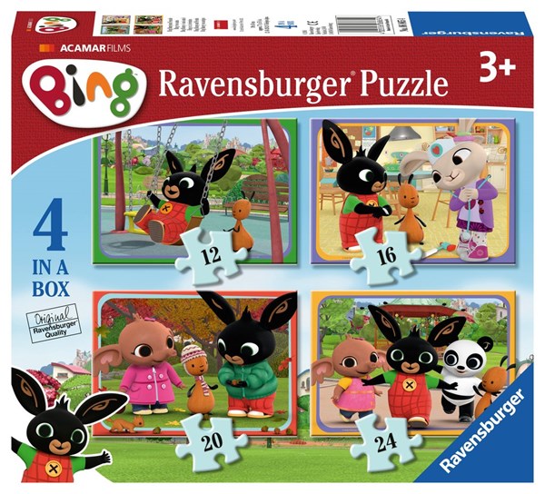 Ravensburger (06865) - "Bing" - 12 16 20 24 pièces