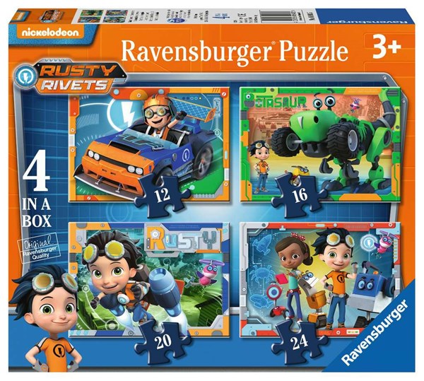 Ravensburger (06983) - "Rusty Rivets" - 12 16 20 24 pièces
