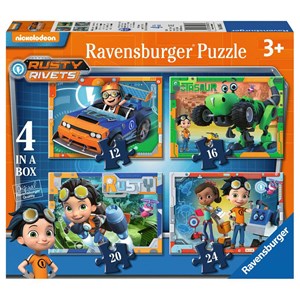 Ravensburger (06983) - "Rusty Rivets" - 12 16 20 24 pièces