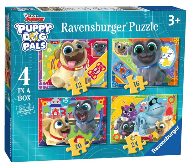 Ravensburger (06988) - "Puppy Dog Pals" - 12 16 20 24 pièces