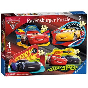 Ravensburger (06891) - "Cars 3" - 10 12 14 16 pièces