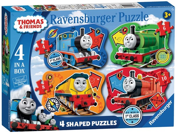 Ravensburger (06978) - "Thomas & Friends, Big World Adventures" - 4 6 8 10 pièces