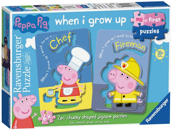 Ravensburger (06969) - "Peppa Pig" - 2 pièces