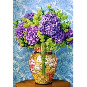 Castorland (C-104352) - "Bouquet Of Hydrangeas" - 1000 pièces
