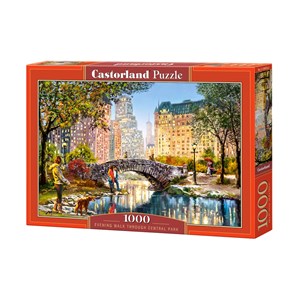 Castorland (C-104376) - "Evening Walk Through Central Park" - 1000 pièces