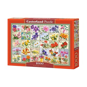 Castorland (C-104338) - "Vintage Floral" - 1000 pièces