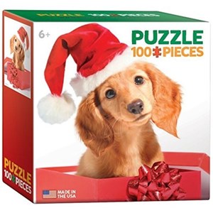 Eurographics (8104-0670) - "Holiday Puppy" - 100 pièces