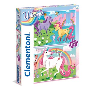 Clementoni (24754) - "I Believe in Unicorns" - 20 pièces