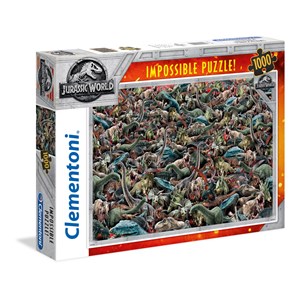 Clementoni (39470) - "Jurassic World" - 1000 pièces