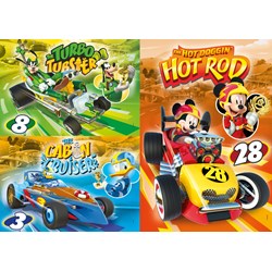 Clementoni (25227) - "Mickey and The Roadster Racers" - 48 pièces