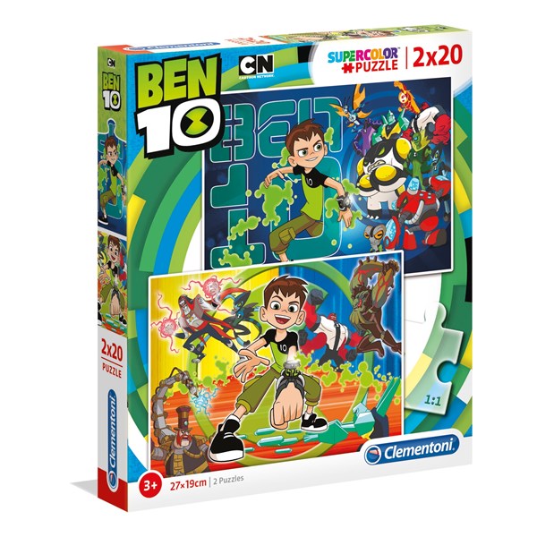 Clementoni (07035) - "Ben 10" - 20 pièces