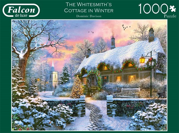 Falcon (11227) - Dominic Davison: "The Whitesmith’s Cottage in Winter" - 1000 pièces
