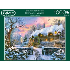 Falcon (11227) - Dominic Davison: "The Whitesmith’s Cottage in Winter" - 1000 pièces