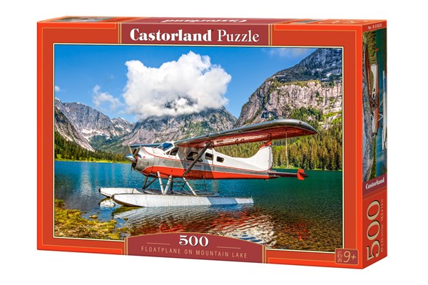 Castorland (B-53025) - "Floatplane on Mountain Lake" - 500 pièces