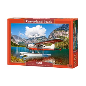 Castorland (B-53025) - "Floatplane on Mountain Lake" - 500 pièces