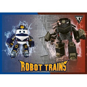 Ravensburger (09787) - "Robot Trains" - 125 pièces