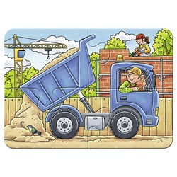 Ravensburger (06946) - "Mes Véhicules de Construction Préférés" - 2 4 6 8 pièces