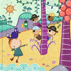 Ravensburger (08059) - "Peg + Cat" - 49 pièces