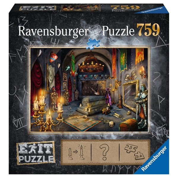 Ravensburger (19955) - "Exit Im Vampirschloss (en Allemand)" - 759 pièces