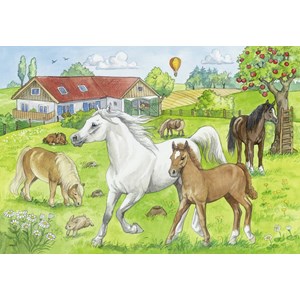 Ravensburger (07833) - "Chevaux" - 24 pièces