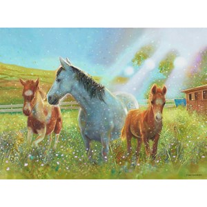 Ravensburger (10531) - "Horses" - 100 pièces