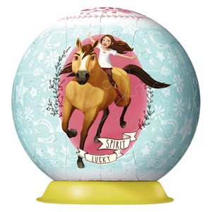 Ravensburger (11143) - "Spirit Riding Free" - 72 pièces