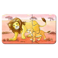 Ravensburger (06943) - "Cute Animal Families" - 2 pièces