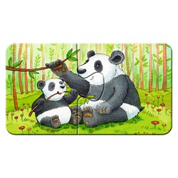Ravensburger (06943) - "Cute Animal Families" - 2 pièces