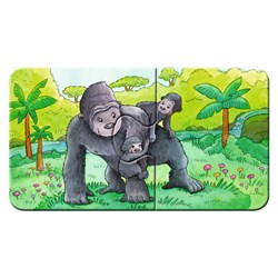 Ravensburger (06943) - "Cute Animal Families" - 2 pièces