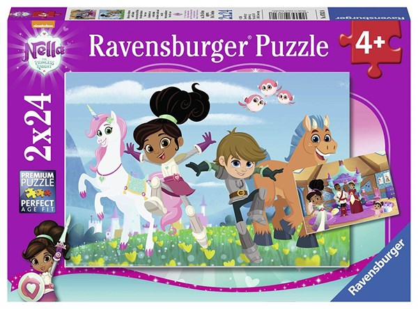 Ravensburger (07831) - "Nella The Princess Knight" - 24 pièces