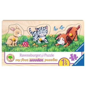 Ravensburger (03203) - "My First Wooden Puzzles" - 3 pièces