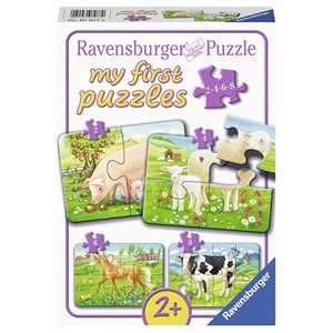 Ravensburger (07077) - "My First Puzzles" - 2 4 6 8 pièces