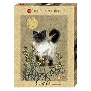 Heye (29718) - "Meadow Cat" - 1000 pièces
