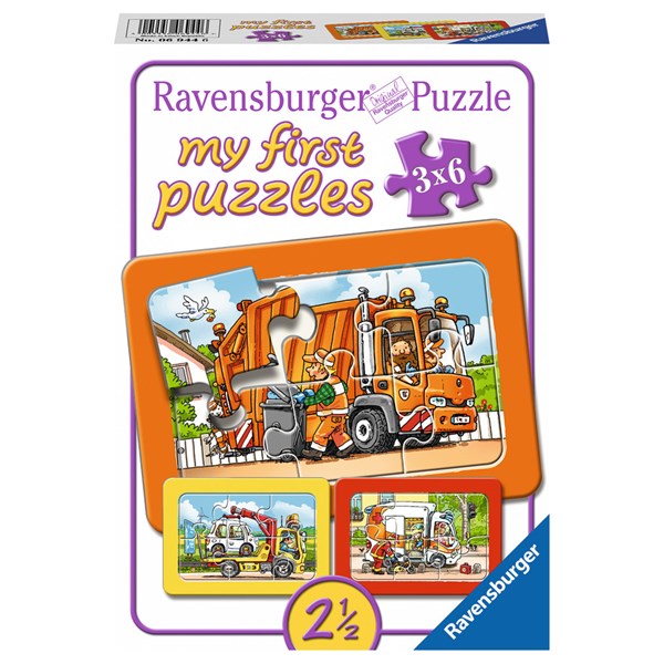 Ravensburger (06944) - "Vehicles" - 6 pièces
